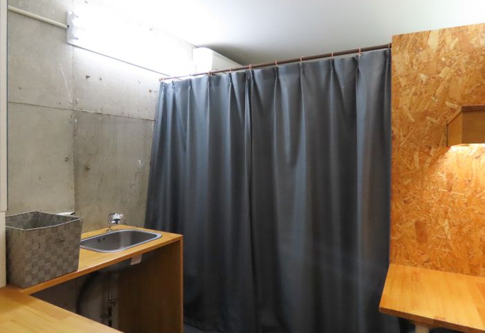 清潔感のあるスタジオ環境