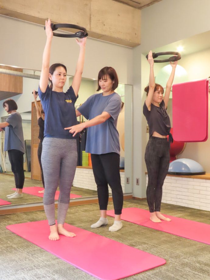 パーソナル指導の様子