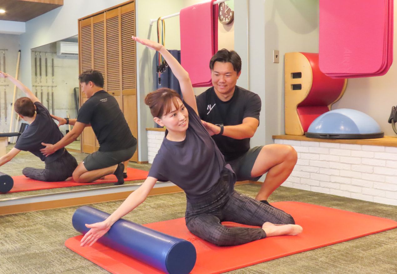 回数券購入後のピラティスレッスン